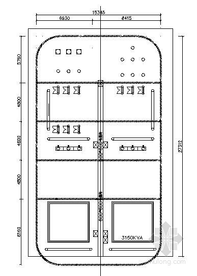 35kv铁塔设计图集资料下载-35kv变电站典型设计图纸