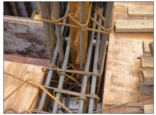 钢筋工艺性检测规范资料下载-劲性混凝土结构钢（管）与钢筋的连接施工工艺