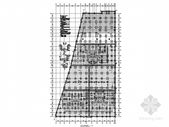 地下二层车库图纸资料下载-[广东]地下一层框架结构地下车库结构施工图