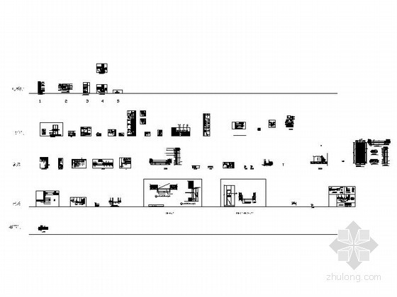 一整套茶室的设计资料下载-一整套五星级酒店节点详图CAD图块下载