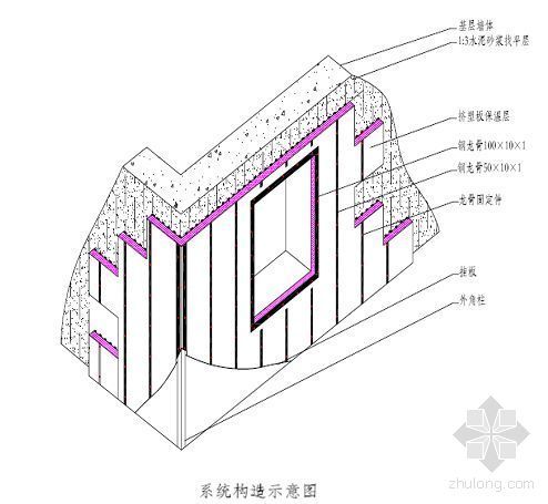 XPS外墙保温板施工方案资料下载-上海某商业楼外墙连环甲挂板保温施工方案