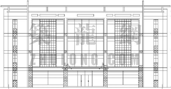 新古典厂房建筑设计资料下载-某车间厂房建筑设计方案