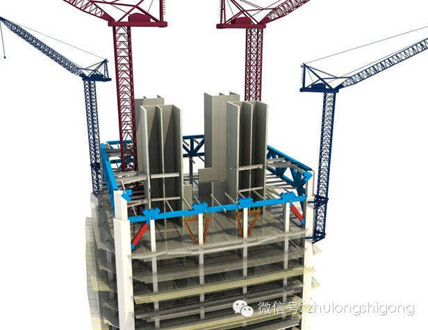 北方第一高楼钢结构施工流程图赏（三维效果图）-3.jpg