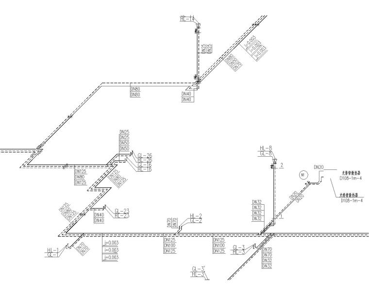 农村自建二层楼结构施工图资料下载-某局办公楼暖通施工图