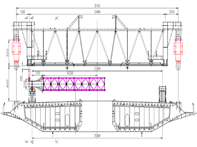 钢箱梁步履式整体顶推方案资料下载-[浙江]特大型跨海桥钢箱梁安装/架设施工方案