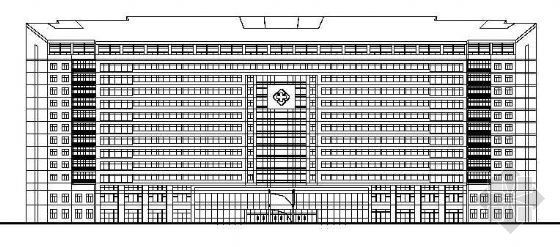 门诊楼方案设计资料下载-某市十二层医院建筑方案设计