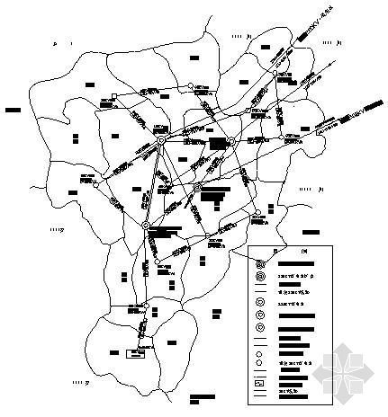 高压电塔结构设计图资料下载-江西高压电网规划发展图