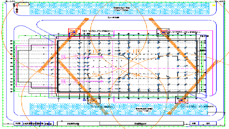 地下室钢结构CAD资料下载-甘肃文化艺术中心场馆地下室钢结构施工方案（四层钢框架支撑+钢砼框剪结构）