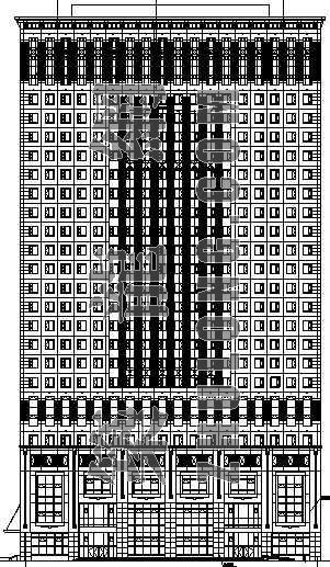 北京办公楼全套建筑施工图资料下载-某高层办公楼建筑施工图（全套）