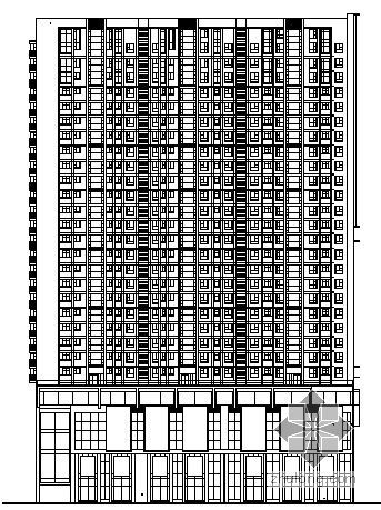 住宅楼挤塑板资料下载-[辽宁]某二十八层住宅楼建筑施工图