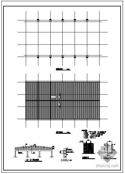 钢结构厂房坡道设计资料下载-某钢结构厂房设计图