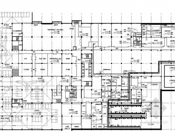室内设计基础软件d图资料下载-[陕西]技术中心及软件工厂给排水施工图