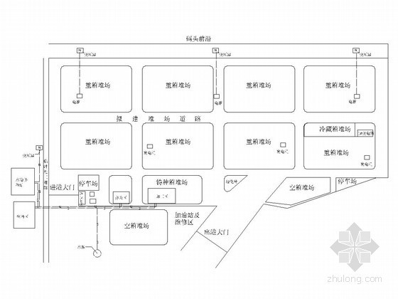 变电站消防泵房资料下载-[天津]集装箱码头一期工程施工组织设计