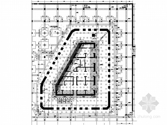 筒中筒结构资料下载-54层筒中筒结构超高层商业办公楼结构施工图（A B C区 245张图）