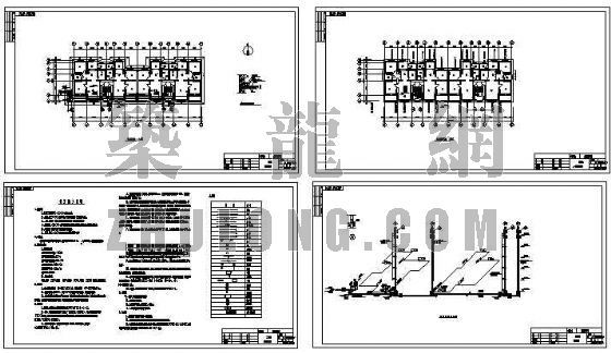 徐州住宅项目暖通图纸资料下载-某小区一住宅暖通施工图纸