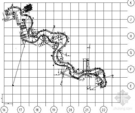生态溪流驳岸设计资料下载-溪流设计节点详图