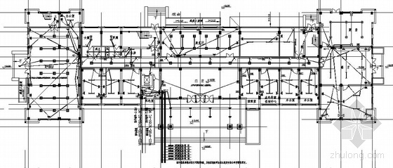 3层办公楼电气图纸资料下载-某六层办公楼电气图纸