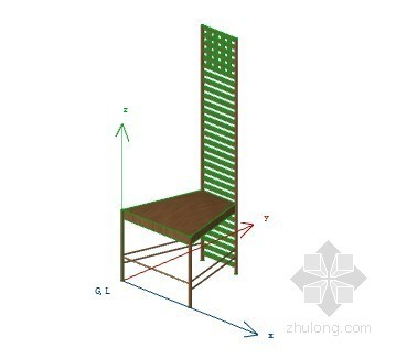 椅子的模型资料下载-花式椅子 06 ArchiCAD模型