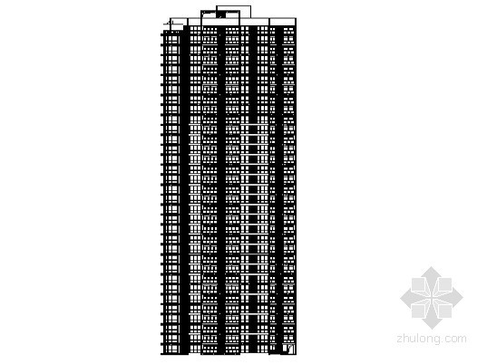 高层住宅一梯三户南梯资料下载-[南充市]某城市核心区高层住宅小区3号楼建筑施工图(含节能设计)