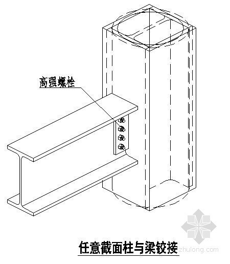 钢梁后开孔资料下载-钢结构住宅构件连接及钢梁腹板开孔节点构造详图