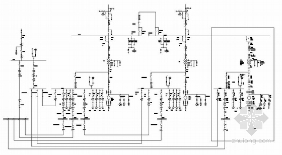 升压站施工布置图资料下载-某110KV升压所平面布置图