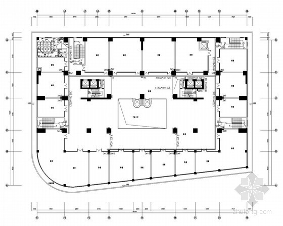 消防平面图含施工说明资料下载-[广东]大型商住楼全套电气施工图纸186张（含消防说明书）