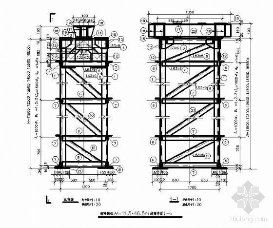 建筑结构常用图集资料下载-[图集]厂房常用节点设计CAD图集