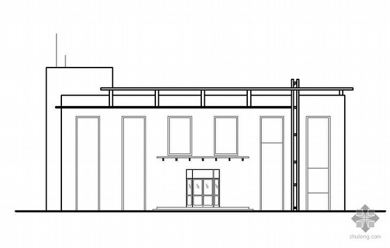 计划生育指导站建筑资料下载-某二层计划生育服务站小型办公楼建筑方案和施工图(含效果图)
