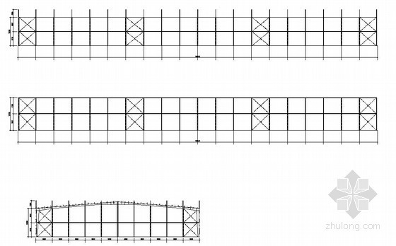 轻钢结构厂房结构施工图- 