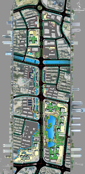 [福建]城市中心街区改造景观规划方案设计（2套）-[福建]城市中心街区改造景观规划方案设计