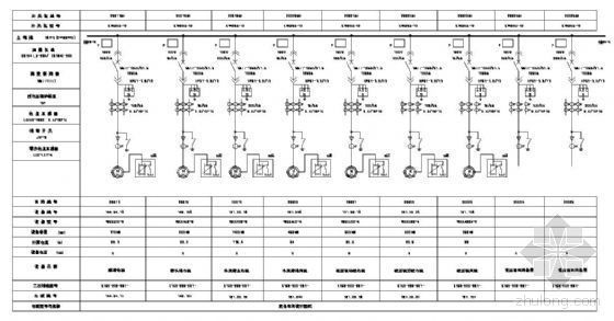 6KV电气系统图资料下载-总降压站6kv配电系统图