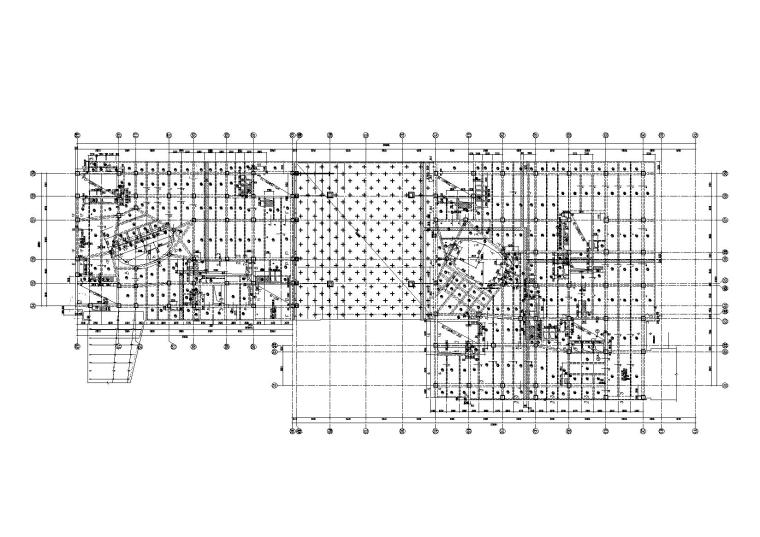地梁构造柱资料下载-[北京]7层钢混框架裙房结构施工图2014