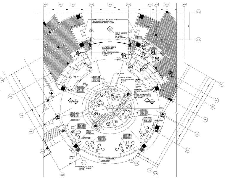 公共区域室内设计标准化资料下载-[海南]三亚五星度假酒店公共区域设计施工图