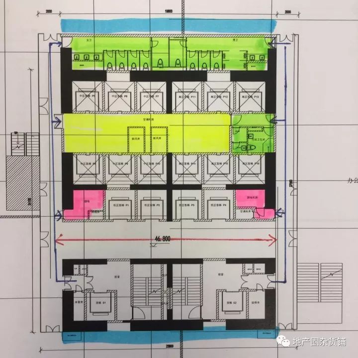 超高层写字楼核心筒布局技术与经济探索_11