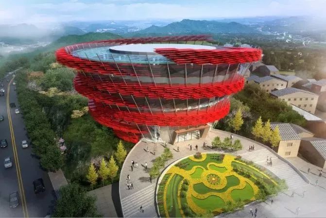 中国文化建筑案例资料下载-世界最大鞭陀文化博物馆BIM技术应用案例