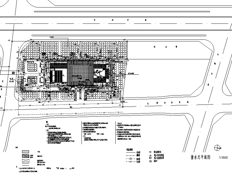 消防水箱CAD资料下载-河南旅游中心给排水工程施工图（CAD）