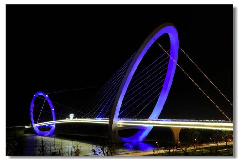 桥亮化工程施工图资料下载-亮化设计说明-杭州之江大桥亮化工程
