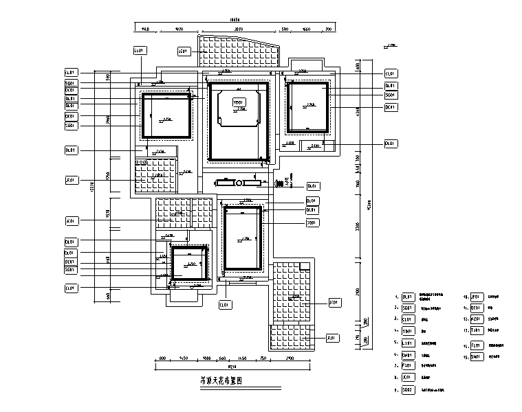 欧式古典风格三居装修效果图资料下载-欧式风格三居室住宅设计施工图（附效果图+模型）