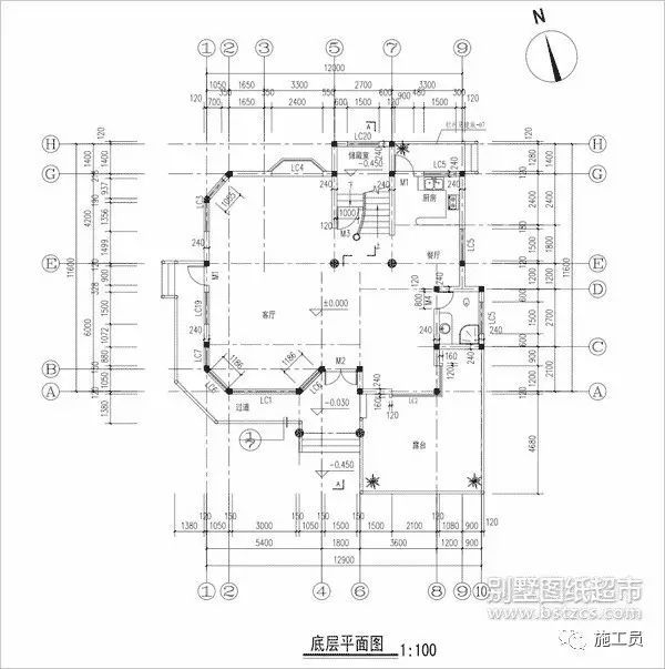 “城市套路深，我要回农村”，农村自建别墅，带车库，附全套图纸_17