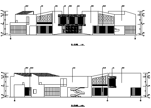 安徽六安校园建筑施工图资料下载-[安徽]某大学艺术与传媒学院三栋教学楼设计（含全专业施工图）