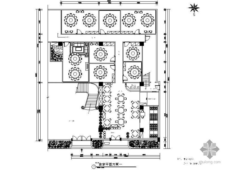 餐厅中式酒柜设计资料下载-某中式餐厅装修图(含实景)