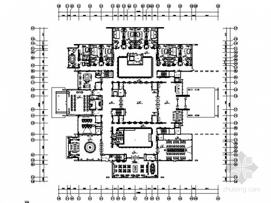 苏式楼施工图资料下载-[苏州]现代苏式风格会议酒店设计方案