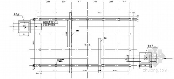 沙池施工方案资料下载-某市排涝沉沙池设计图