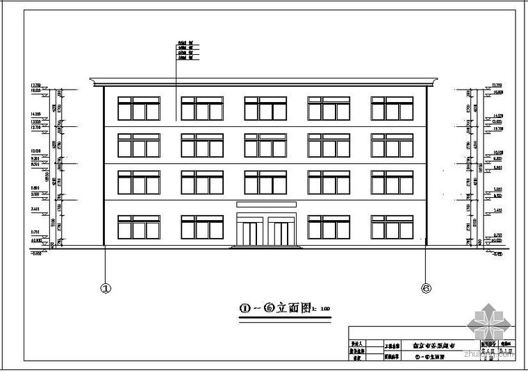 建筑结构设毕业设计计资料下载-[学士]南京某超市毕业设计(含计算书、建筑结构设计图)