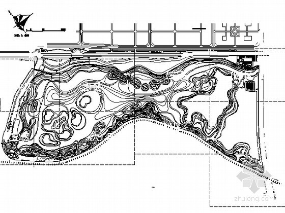 水系改造顶管施工图资料下载-[东莞]某水系岸线种植设计施工图