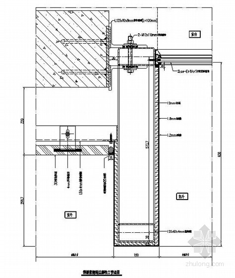 石材幕墙节点详图- 