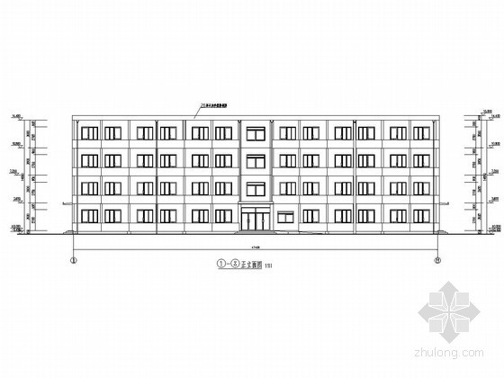 三层宿舍建筑图资料下载-[学士]3878平米三层框架结构职工宿舍楼毕业设计（建筑图 结构图 计算书）