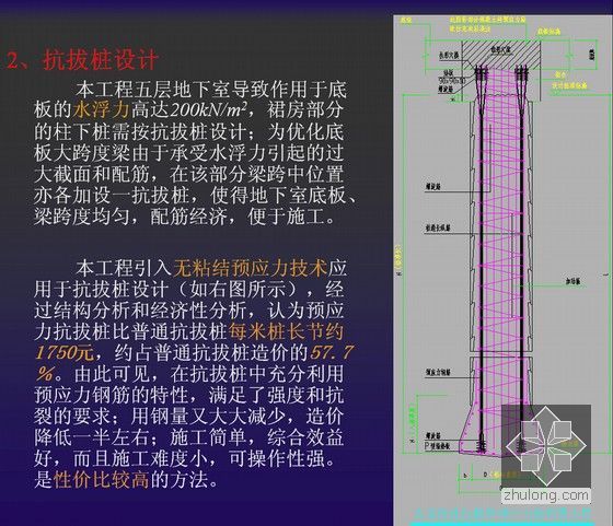 [PPT]38层圆钢管混凝土柱框架钢支撑结构大厦结构分析-基础设计