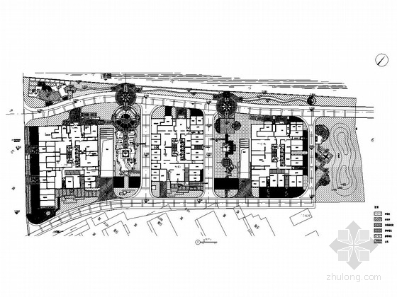 生态小游园设计资料下载-[浙江]经典生态居住区景观规划设计施工图