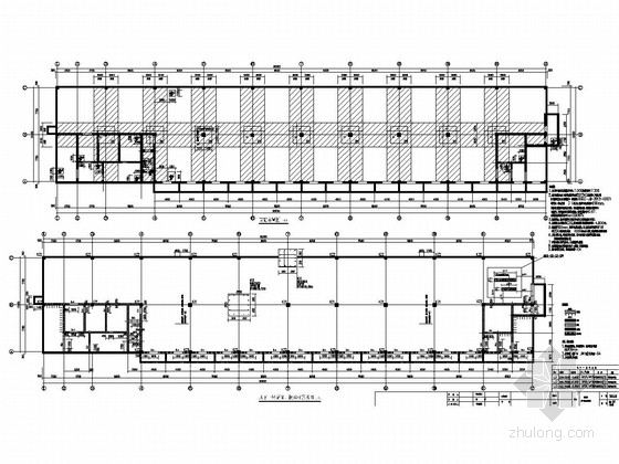 大型公建结构施工图资料下载-[北京]地上单层框架结构配套公建结构施工图